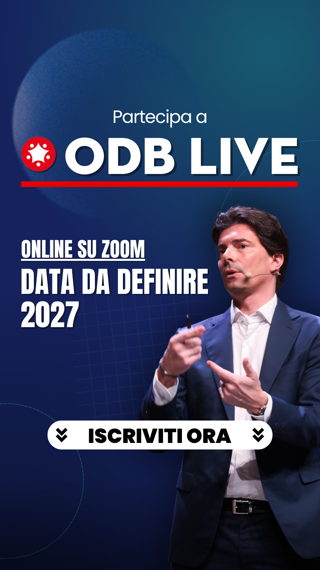 ODB Live 2027 - Online su Zoom